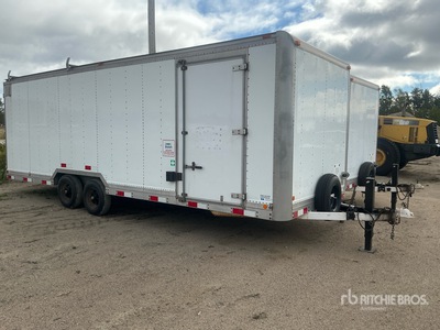 1994 Custom Built 24 ft T/A Remorque fermée