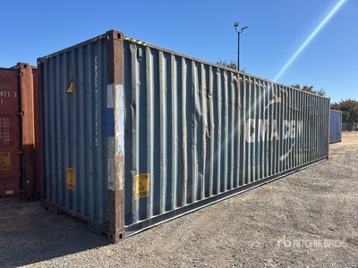 2007 40 ft High Cube Conteneur de stockage