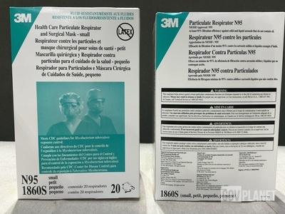 (60) Boxes of 3M N95 Particulate Respirators