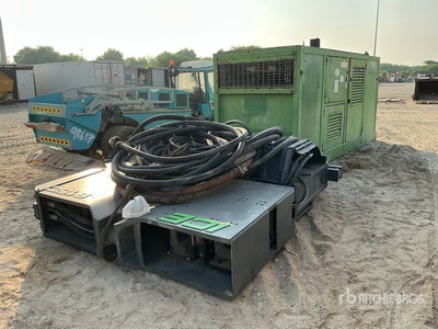 ICE 816 Hydraulic Vibro with Double clamp Martillo pilón