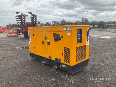2023 JCB G65QS 58.7 kVA Skid-Mounted Generator Set