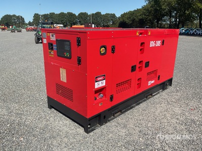 2026 Becker BDG-180S 180 kVA Containerized 144KW/180KVA Generator set (Unused)