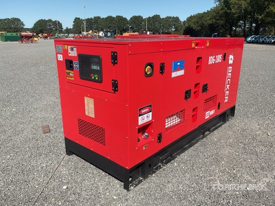 2026 Becker BDG-180S 180 kVA 144KW/180KVA Generator set (Unused)