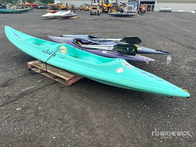 Quantity of (3) Kayaks
