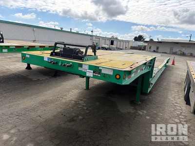 2015 Trail King TK80HT482 48 ft T/A Hydraulic Tail Trailer