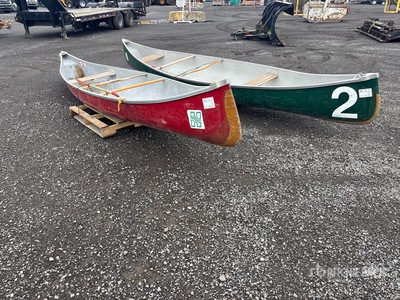 Quantity of (2) Canoes