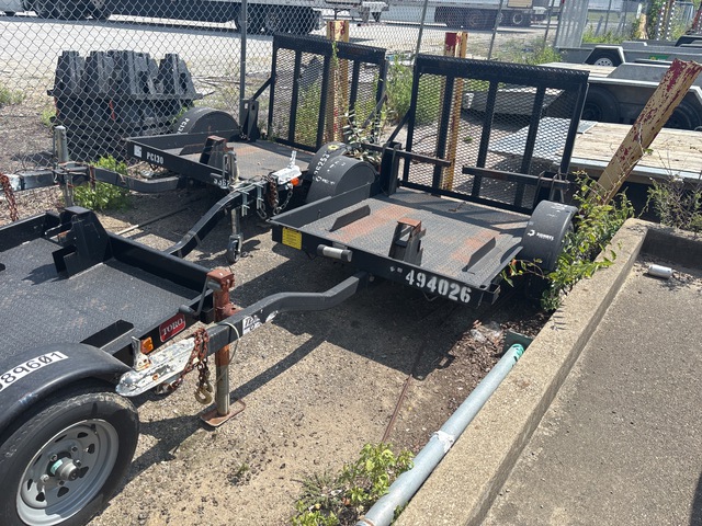 2012 Teske 22979 5 ft S/A Stump Grinder Trailer