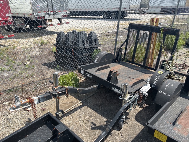 2013 Teske 22979 5 ft S/A Stump Grinder Trailer