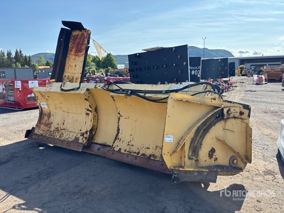 10 Ft Extendable Snow Plow - Fits Wheel Loader