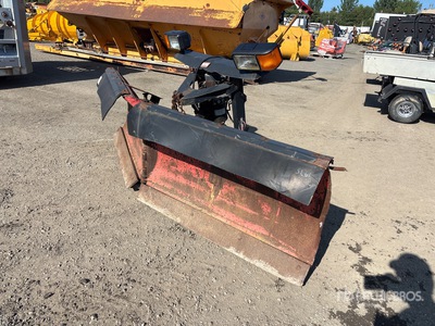 8 ft Hydraulic V Snow Plow - Fits Truck