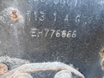 General Appearance with Frame Stamp Serial Number/VIN Photo
