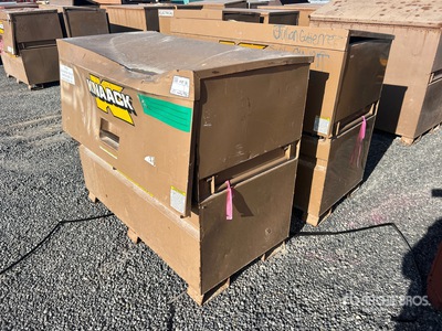 Quantity of (2) Knaack 89 Job Site Box