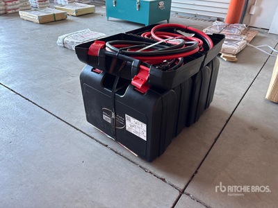 Quantity of (5) 25 ft 800 Amp Extra HD Booster Cables Divers  (Unused)