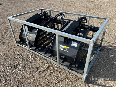 2026 Suihe SSRGB-72 72 in Skeleton Skid Steer Grapple Bucket (Unused)