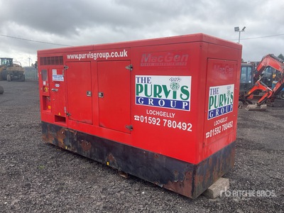 2005 MacGen HSW-250 250 kVA Skid-Mounted Zestaw prądotwórczy