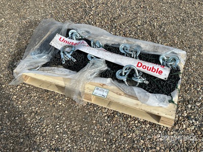 Quantity of (8) 2026 Suihe DLS G80 Double Leg Chain Sling (Unused)
