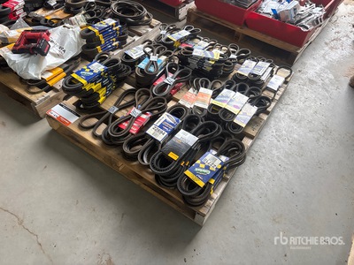 Quantity of Fan Belts قطع محرك الشاحنات المتنوعة (Unused)