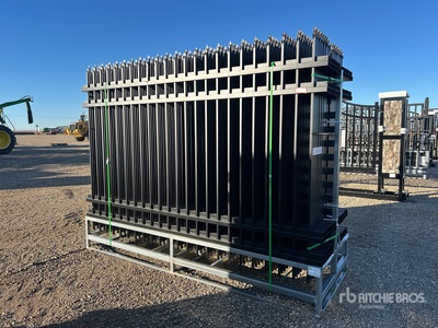 Quantity of (30) 2026 Suihe NF-X-30-4 9 ft 9 in x 6 ft 7 in Powder Coated Ogrodzenie (Unused)