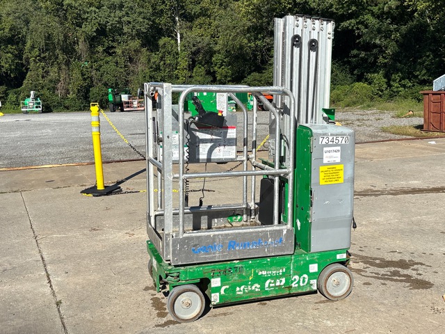 2015 Genie GR-20 Vertical Mast Lift