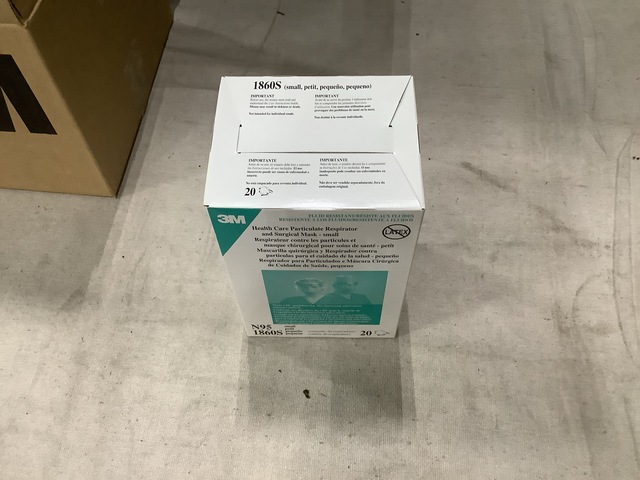 (69) Boxes of 3M N95 1860S Surgical Masks (69) Boxes of 3M N95 1860S Surgical Masks
