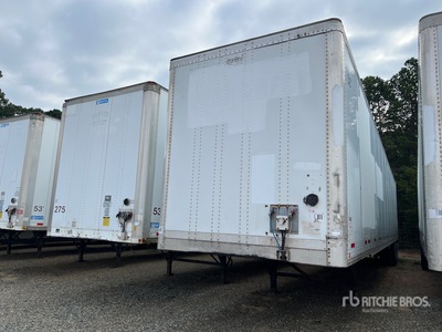 2012 Wabash 53 ft T/A Remolque de furgoneta