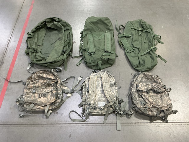 (42) Assault Packs & (20) Duffel Bags