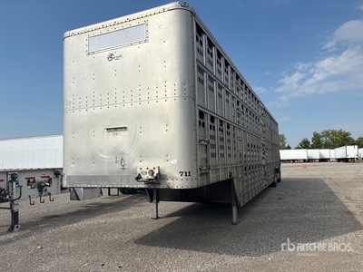 2018 Barrett 53 ft T/A Remolque para ganado