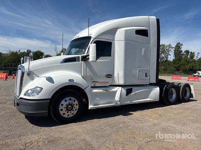 2017 Kenworth T680 6x2 T/A Sleeper Truck Tractor