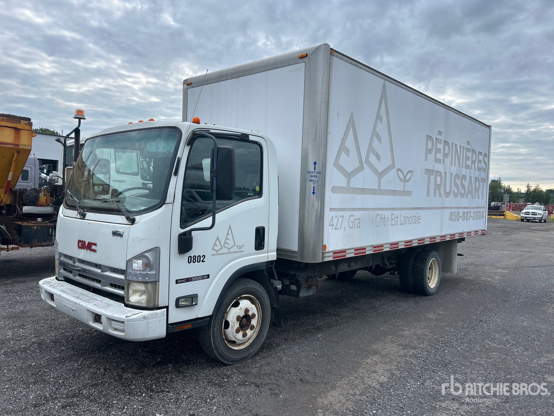 2008 GMC 5500 4x2 Van Truck (Inoperable)