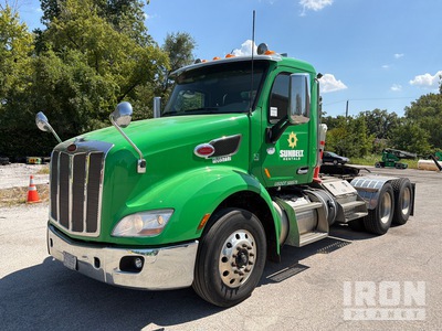 2018 Peterbilt 579 6x4 T/A Day Cab Truck Tractor