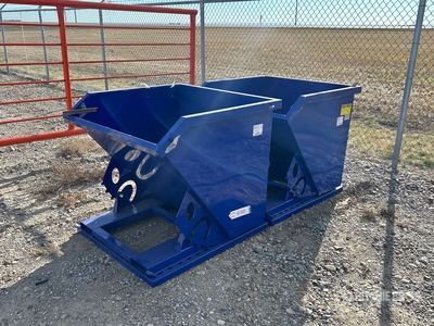Quantity of (2) 2026 Suihe N-1CY -2 3 ft 6 in Self-Dumping Hopper (Unused)