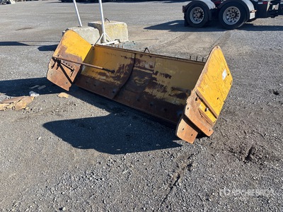 2013 6 ft - 10 ft Extendable Snow Plow - Fits John Deere 244J