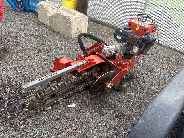 2018 Ditch Witch C14 Walk Behind Trencher w/2007 Ditch Witch Trailer 2018 Ditch Witch C14 Walk Behind Trencher w/2007 Ditch Witch Trailer