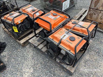 Quantity of (5) Generac Portable Gen Set