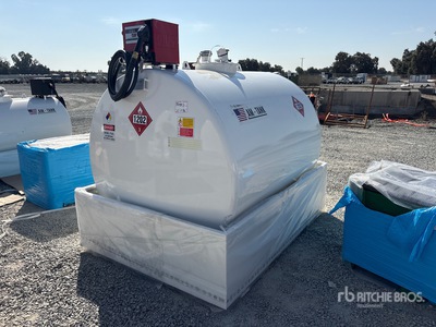 2026 AM Tank 1000 1050 gal Skid Mounted Steel Diesel Fuel Tank (Unused)