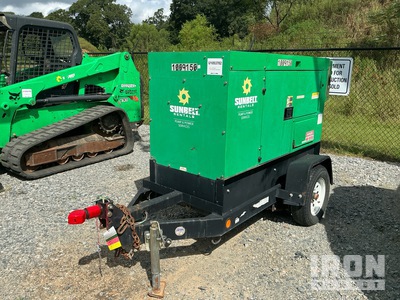 2017 MQ Power DCA25SSIU4FSG 20 kW Mobile Generador