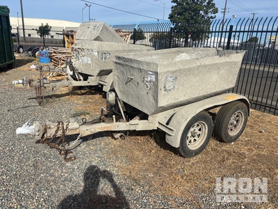 2003 Demco GT2000 8 ft T/A Concrete Buggy Sonderanhänger