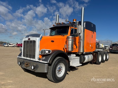 2015 Peterbilt 367 8x6 Cabina con cuccetta per trattore stradale 3 assi