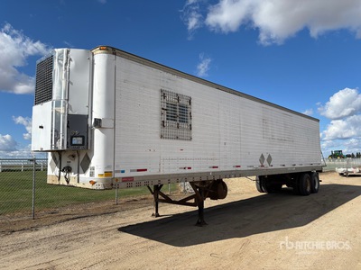1992 Fruehauf 46 ft x 102 in T/A Tool Crib Van Trailer