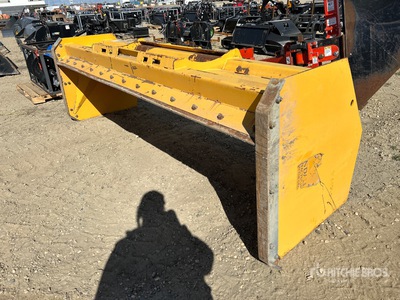 120 in Skid Steer Snow Pusher