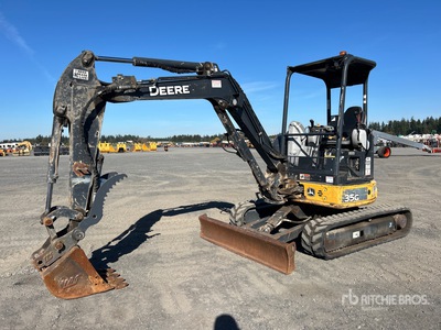 2018 John Deere 35G Mini Excavator