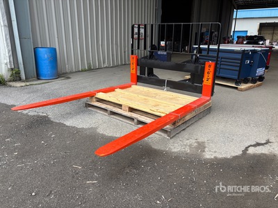 2026 Pro12XL 96 in Q/C 12000 lb Wheel Loader Forks - Fits Volvo (Unused)