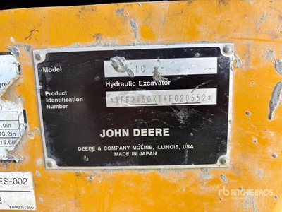 2021 John Deere 345G LC Escavatore cingolato