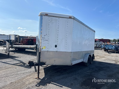 2005 Cargo CM714 14 ft T/A Rimorchio chiuso