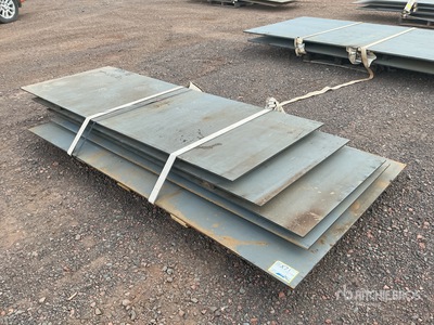 Quantity of (5) (10 mm Thick) Steel Plates