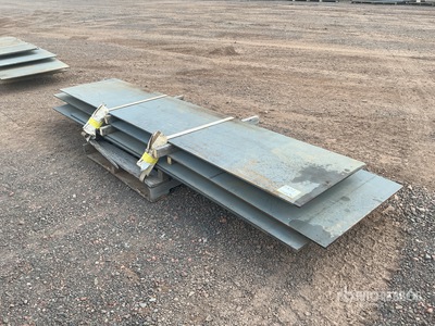 Quantity of (4) (10 mm Thick) Steel Plates
