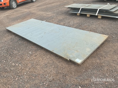 4 ft 5 in x 12 ft 1 in (1 in Thick) Steel Plates