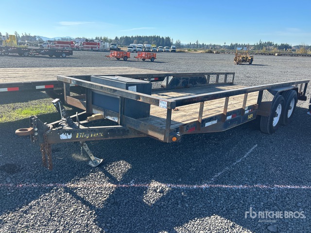 2014 Big Tex 20 ft T/A Utility Trailer