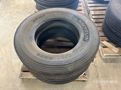 Quantity of (2) Michelin XZE2 11R24.5 Tires (Unused)
