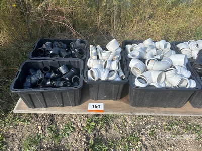 Quantity of PVC & Poly Pipe Fittings